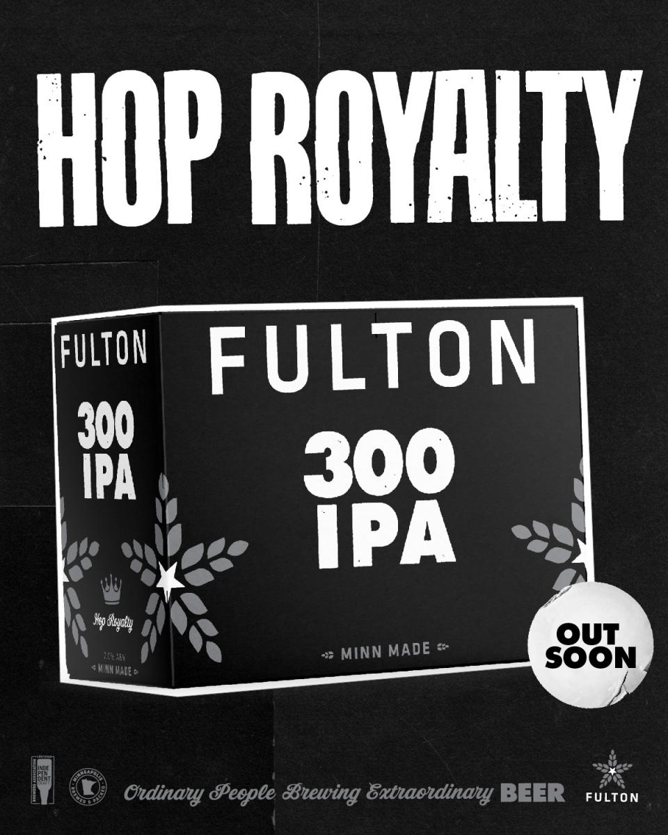 Fulton 300 Mosaic IPA now in 12packs of 12 ounce cans!
