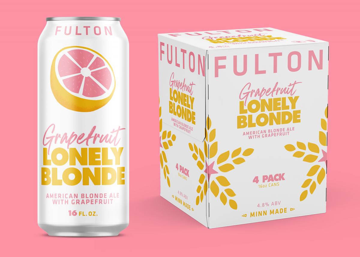 Fulton Brewing Grapefruit Lonely Blonde Ale
