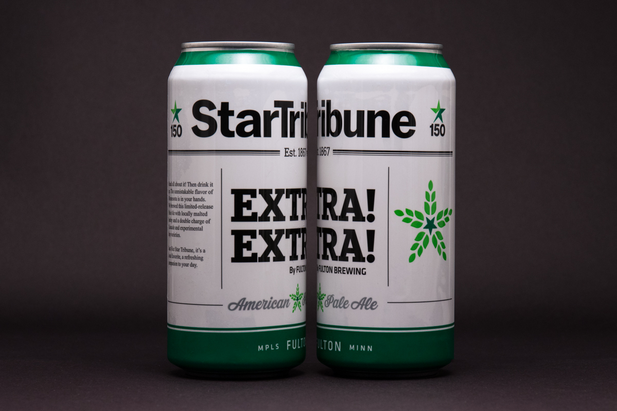 Fulton X Star Tribune 150th Anniversary Beer