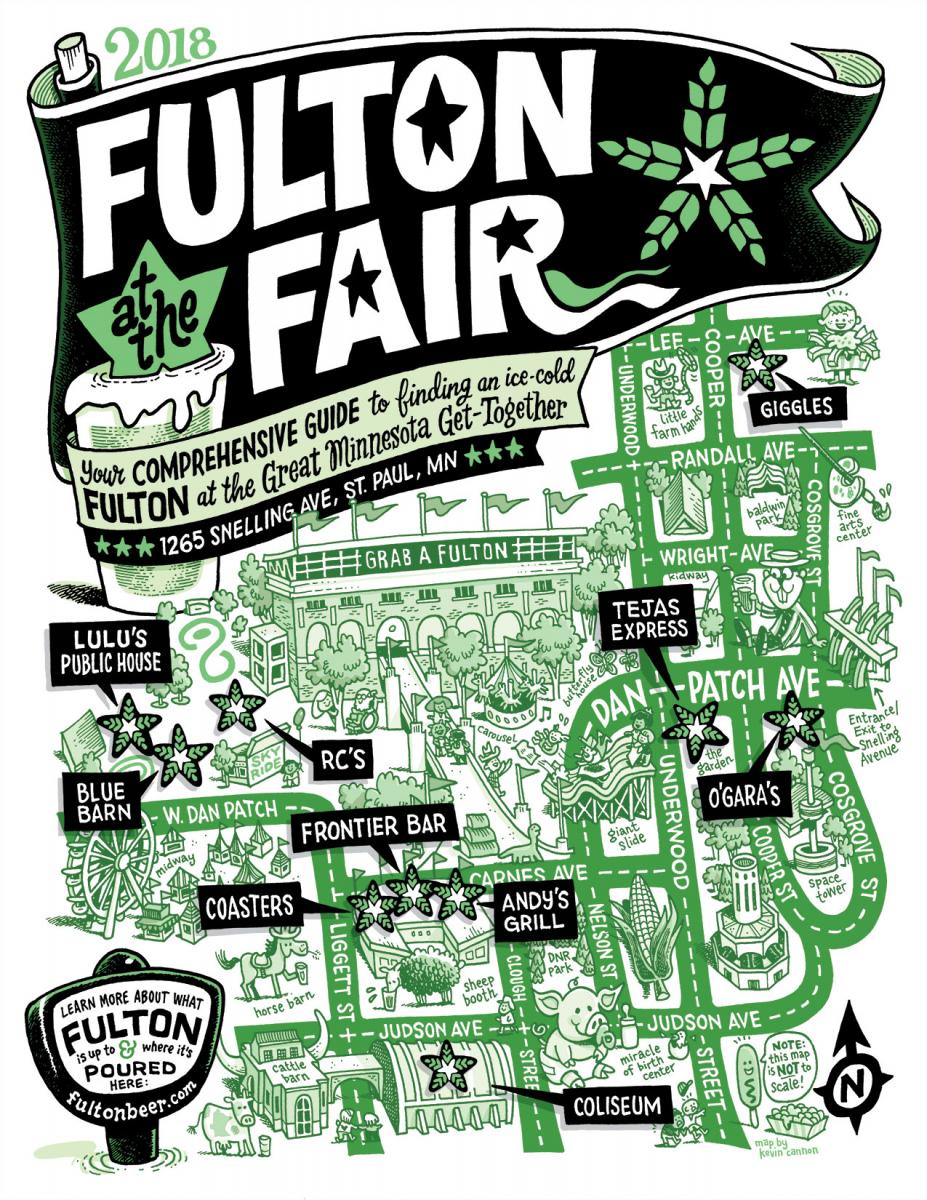 MN State Fair Fulton Map