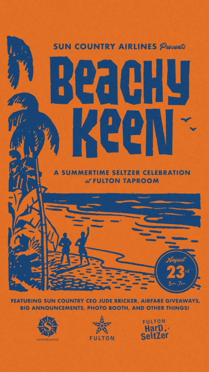 Sun Country Airlines Beachy Keen Party