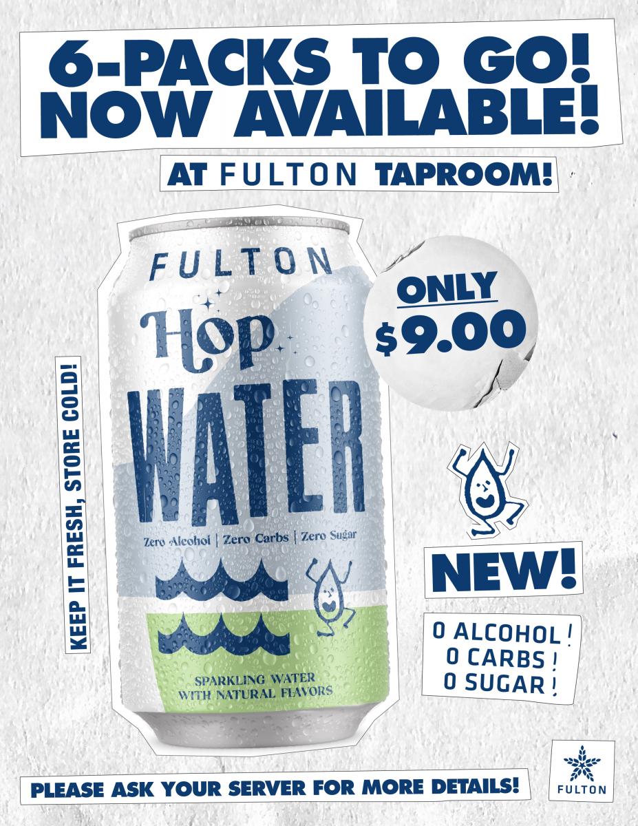 Fulton's NEW Hop Water