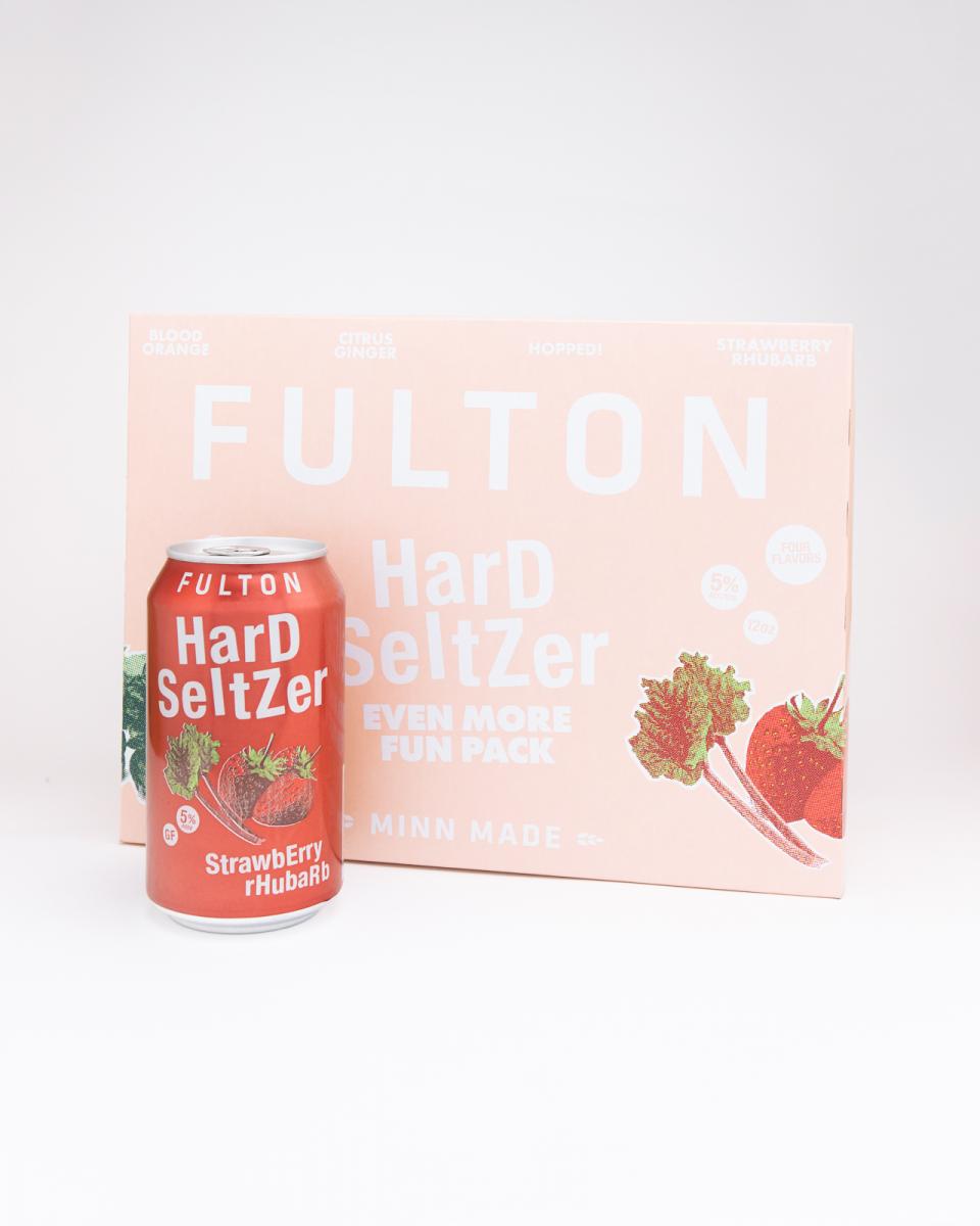 Fulton Strawberry Rhubarb Hard Seltzer